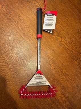New Weber 18” Cold Cleaning Grill Brush